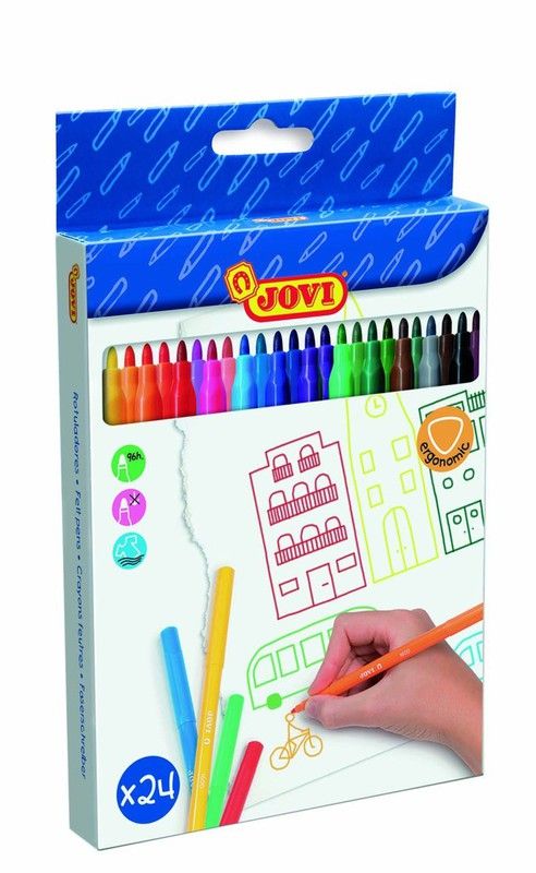 Assortiment de marqueurs Jovi Fine School