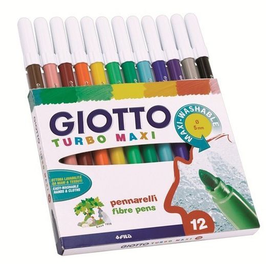 Marqueurs assortis Giotto turbo maxi 5mm