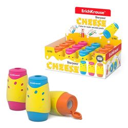 Sacapuntas Cheese Caja 12 uds