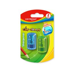 Sacapuntas con depósito Cup-sharpy de Keyroad