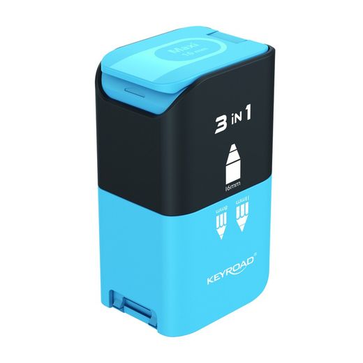 Pot à crayons 3 usages avec réservoir Keyroad