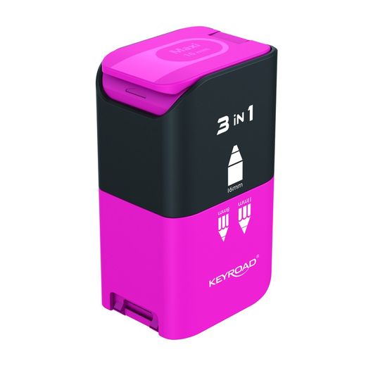 Pot à crayons 3 usages avec réservoir Keyroad