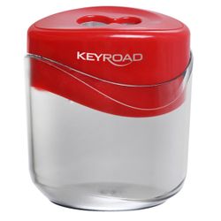 Sacapuntas Metálico Con Depósito 2 Usos