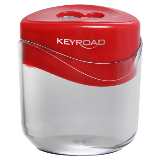 Sacapuntas Metálico Con Depósito 2 Usos