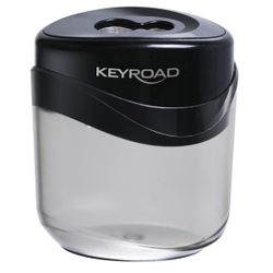 Sacapuntas Metálico Con Depósito 2 Usos