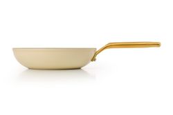 Frigideira de indução de alumínio forjado icônica 20 cm bege