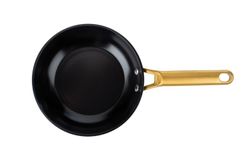 Frigideira de indução de alumínio forjado icônica 20 cm preta