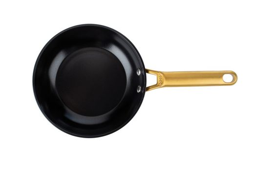 Frigideira de indução de alumínio forjado icônica 20 cm preta