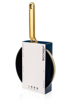 Poêle à frire Iconic en aluminium forgé pour induction 24 cm beige