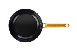 Frigideira de indução de alumínio forjado icônica 24 cm preta