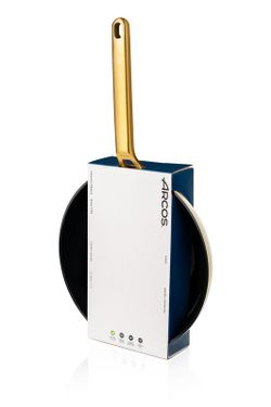 Poêle à frire Iconic en aluminium forgé pour induction 28 cm beige