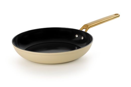 Poêle à frire Iconic en aluminium forgé pour induction 28 cm beige