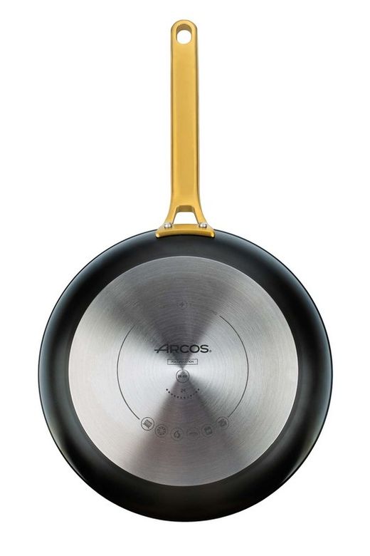 Poêle à frire à induction Iconic en aluminium forgé 28 cm, noire