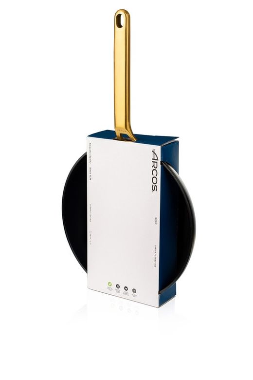 Poêle à frire à induction Iconic en aluminium forgé 28 cm, noire