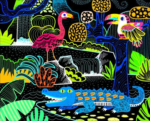 fantoches d'art à arranhões