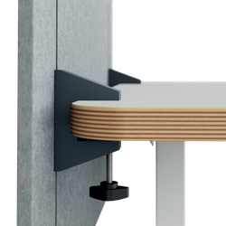 Separador de Escritorio Ajustable en Altura Leitz, 70x60cm