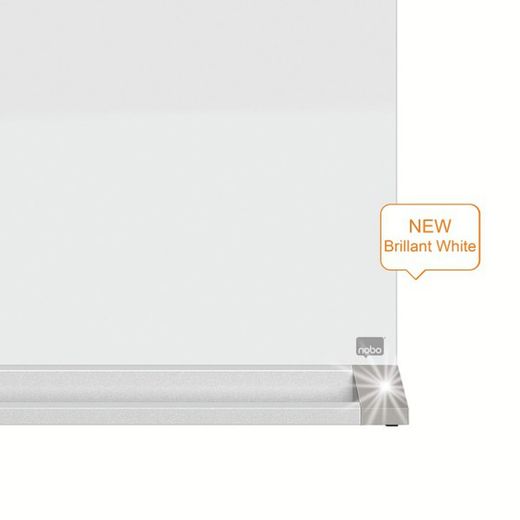 Séparateur de bureau et tableau blanc en verre