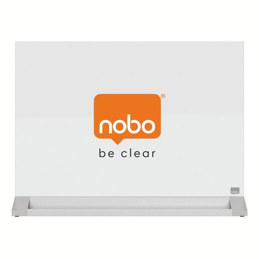 Séparateur de bureau et tableau blanc en verre