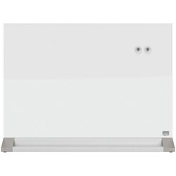 Séparateur de bureau et tableau blanc en verre