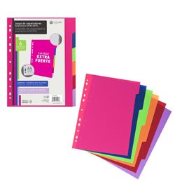 Separadores extra-fuerte en polipropileno din a-4