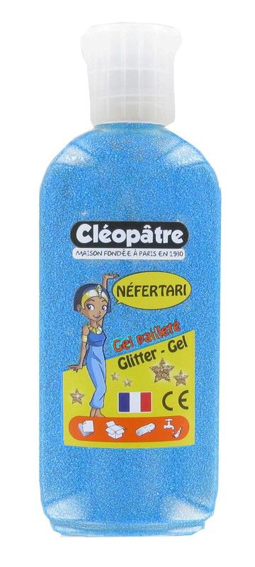 Conjunto de 5 potes de tinta gel neon de 100ml