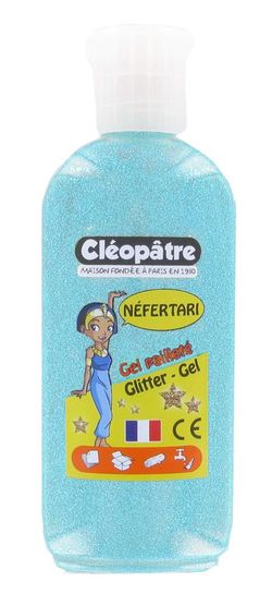 Conjunto de 5 potes de tinta gel neon de 100ml