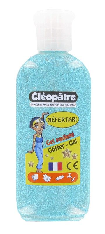 Conjunto de 5 potes de tinta gel neon de 100ml