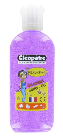 Conjunto de 5 potes de tinta gel neon de 100ml