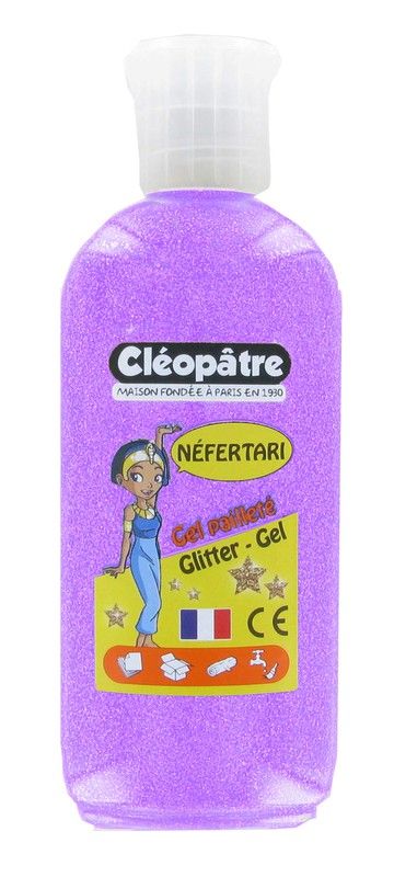 Conjunto de 5 potes de tinta gel neon de 100ml