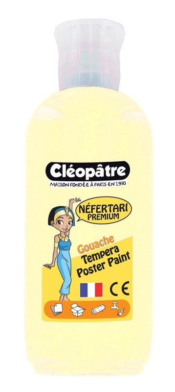 Lot de 5 flacons de tempera pastel de 100 ml