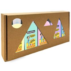 Lot de 5 flacons de tempera pastel de 100 ml