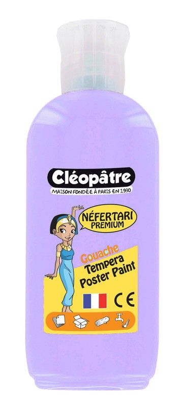 Lot de 5 flacons de tempera pastel de 100 ml