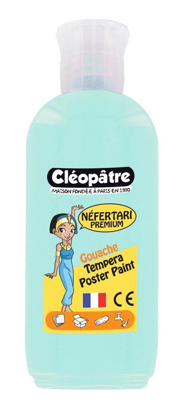 Lot de 5 flacons de tempera pastel de 100 ml