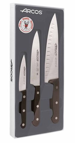 Arcos Set de Cuisine Valise Universelle 4 Pièces