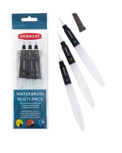 Set de 3 pinceaux à eau Derwent