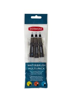 Set de 3 pinceaux à eau Derwent