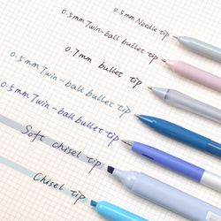 Set de 7 piezas Writech en distintos colores