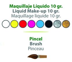 Ensemble de maquillage liquide Alpine Tatto