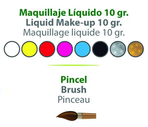 Ensemble de maquillage liquide Alpine Tatto