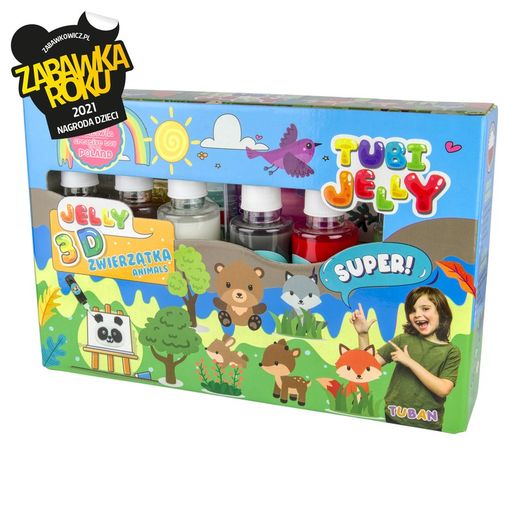 conjunto de tubos de gelatina