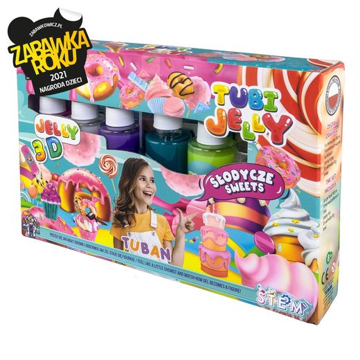 conjunto de tubos de gelatina