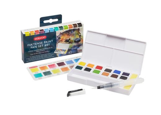 Set de viaje de pinturas Derwent Inktense