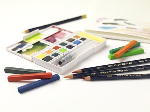Set de viaje de pinturas Derwent Inktense