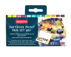 Set de viaje de pinturas Derwent Inktense