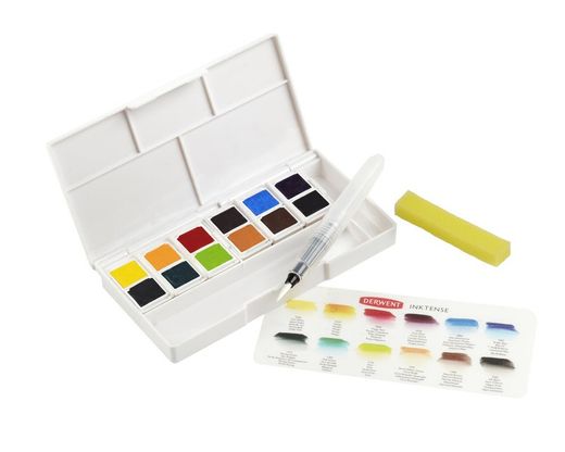 Set de viaje de pinturas Derwent Inktense
