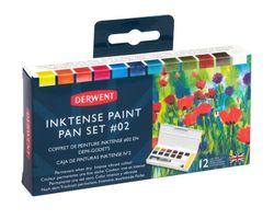 Set de viaje de pinturas Derwent Inktense en pastilla - colores 2