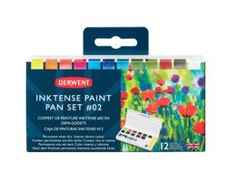 Set de viaje de pinturas Derwent Inktense en pastilla - colores 2