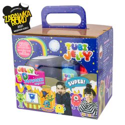 Conjunto de gelatina + aquário pequeno