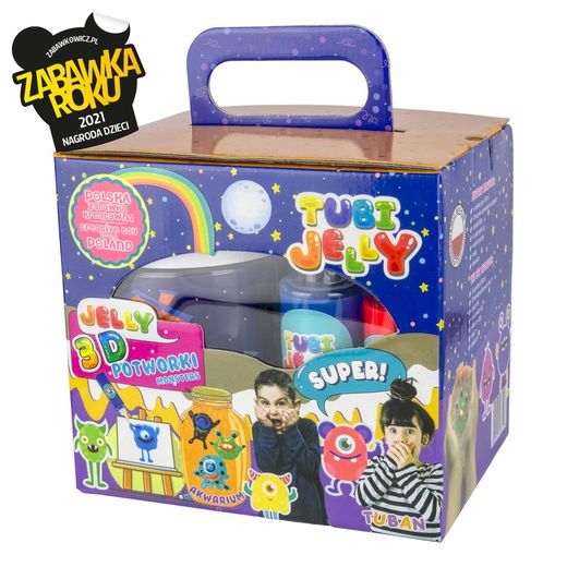 Conjunto de gelatina + aquário pequeno