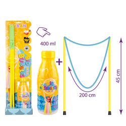 Set de boules : variété de boule géante et 400 ml de liquide